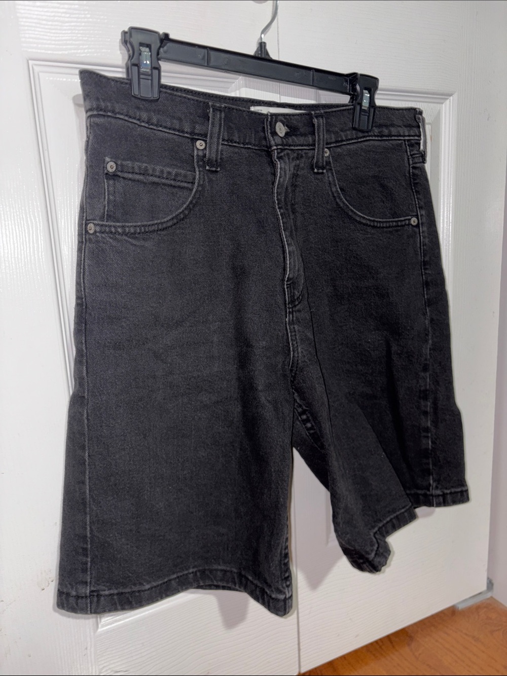 Hollister Black Men's Denim Shorts
